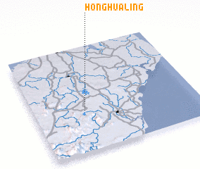 3d view of Honghualing
