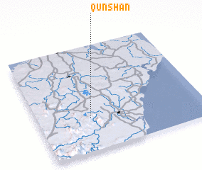 3d view of Qunshan