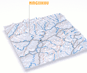 3d view of Mingxikou