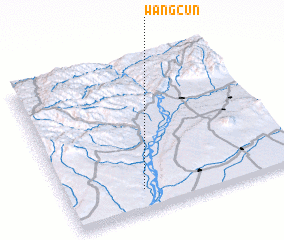 3d view of Wangcun