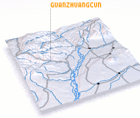 3d view of Guanzhuangcun