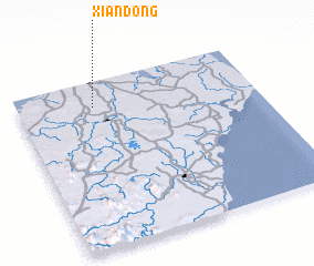 3d view of Xiandong