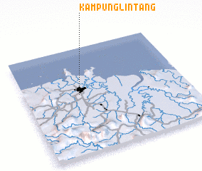 3d view of Kampung Lintang