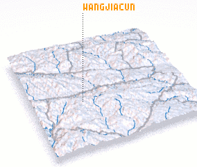 3d view of Wangjiacun