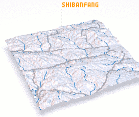 3d view of Shibanfang