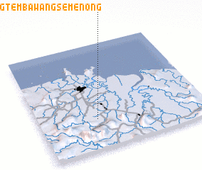 3d view of Kampong Tembawang Semenong