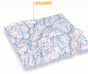 3d view of Luojiapu