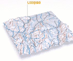 3d view of Lixiqiao