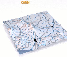 3d view of Candi