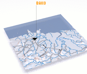 3d view of Bako