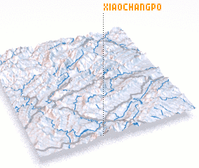 3d view of Xiaochangpo