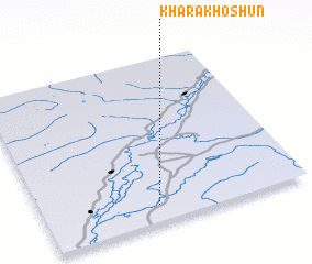 3d view of Khara-Khoshun