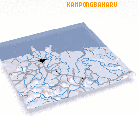 3d view of Kampong Baharu