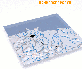 3d view of Kampong Beradek