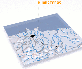 3d view of Muara Tebas