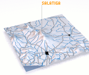 3d view of Salatiga