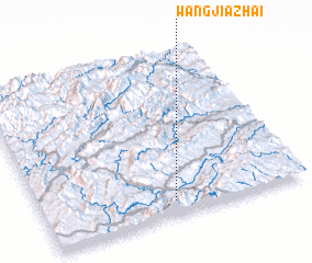 3d view of Wangjiazhai