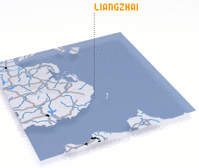 3d view of Liangzhai