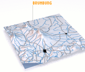 3d view of Brumbung