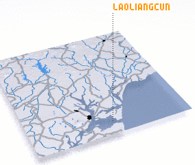 3d view of Laoliangcun