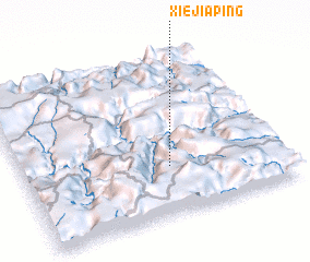 3d view of Xiejiaping