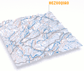 3d view of Hezuoqiao