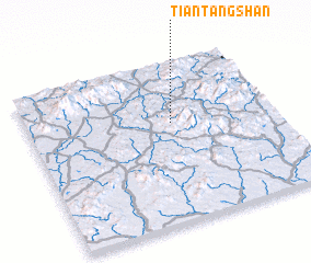 3d view of Tiantangshan