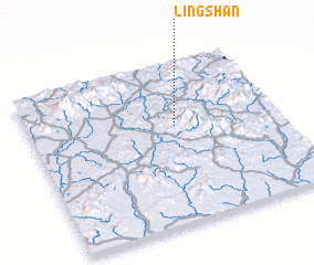 3d view of Lingshan