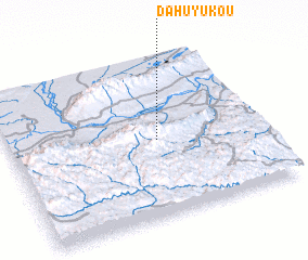 3d view of Dahuyukou