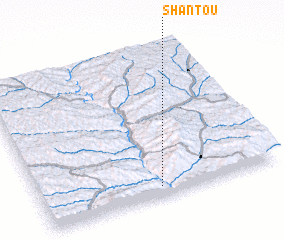 3d view of Shantou