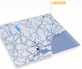 3d view of Liaocun