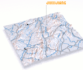 3d view of Jiuxijiang
