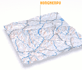 3d view of Hongmenpu