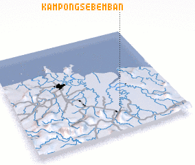 3d view of Kampong Sebemban