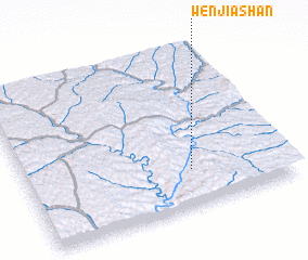 3d view of Wenjiashan