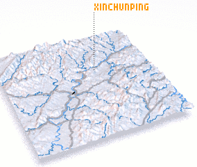 3d view of Xinchunping