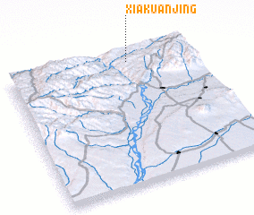 3d view of Xiakuanjing