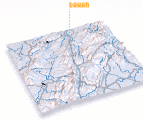 3d view of Dawan