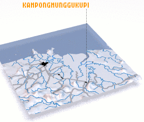 3d view of Kampong Munggu Kupi