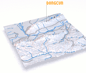 3d view of Dongcun