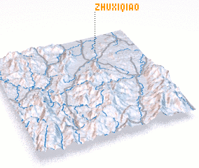 3d view of Zhuxiqiao