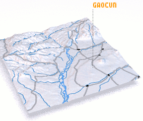 3d view of Gaocun