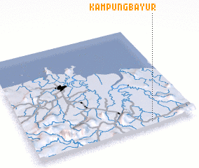 3d view of Kampung Bayur