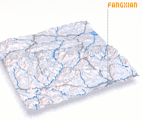 3d view of Fangxian