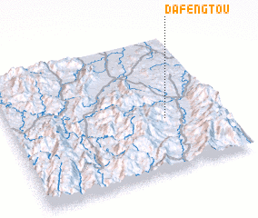 3d view of Dafengtou