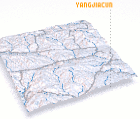 3d view of Yangjiacun