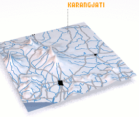 3d view of Karangjati