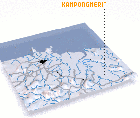 3d view of Kampong Merit