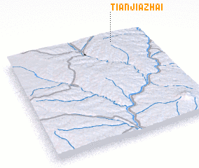 3d view of Tianjiazhai