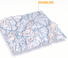 3d view of Oujialing